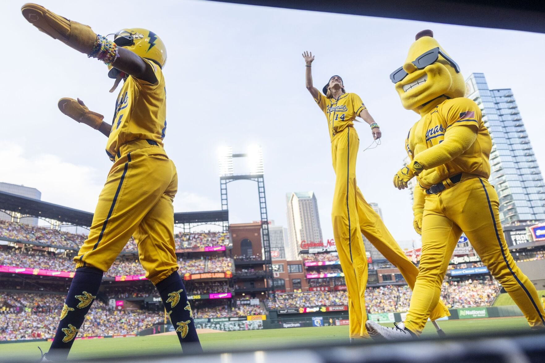 Bananaball comes to Busch